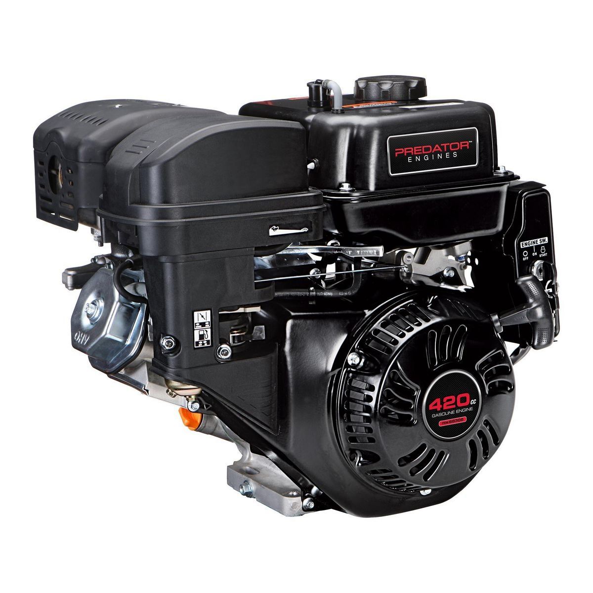 PREDATOR 13 HP (420cc) OHV Horizontal Shaft Gas Engine, EPA/CARB