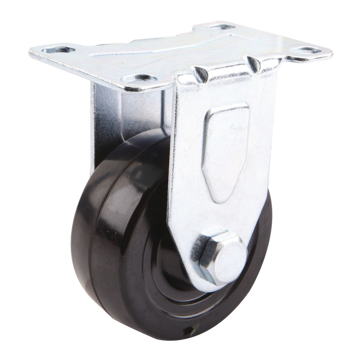 SNAP-LOC 3 in. Polyurethane Rigid Caster