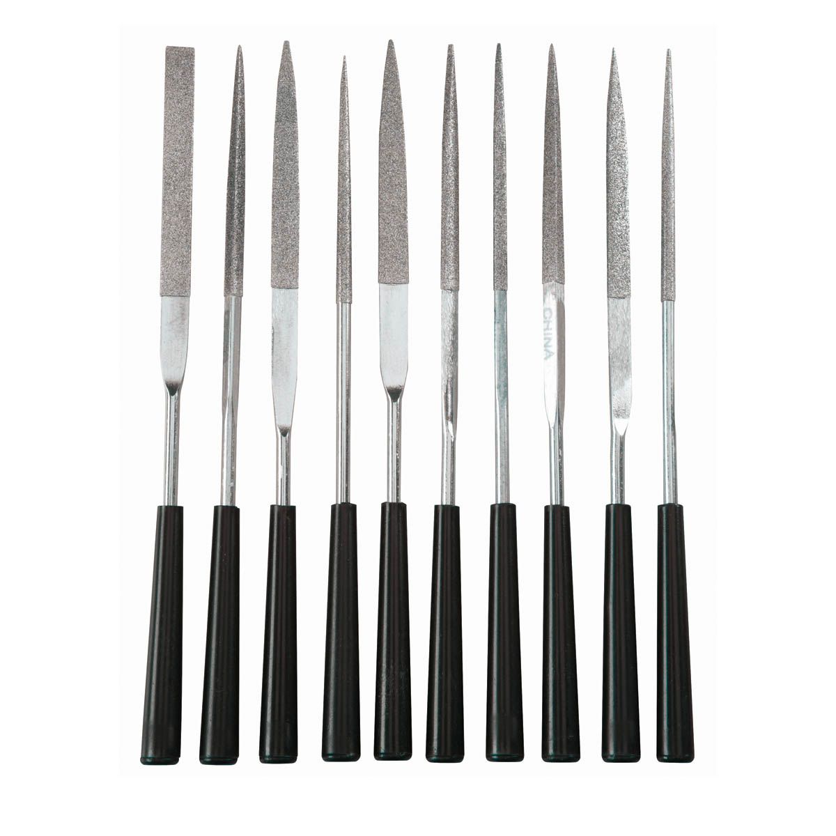 WARRIOR Needle File Set, 10 Piece