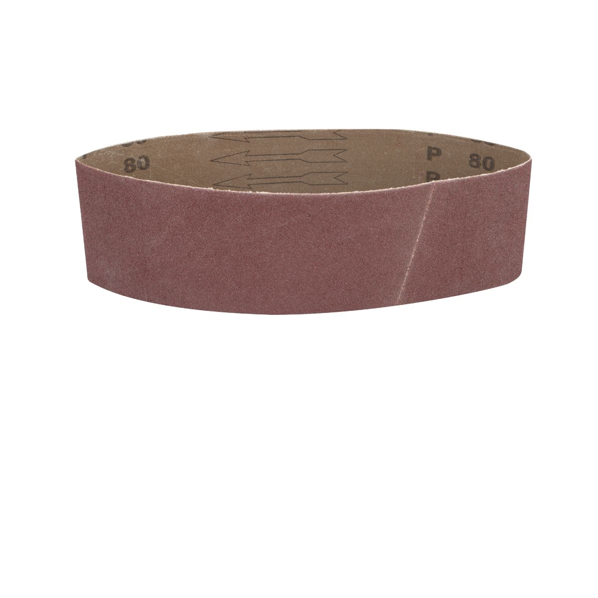 WARRIOR 3 in. x 21 in. 80 Grit Sanding Belt