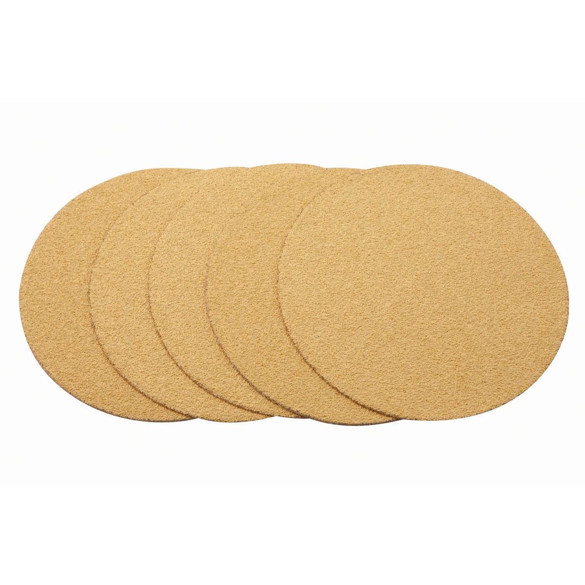 WARRIOR 6 in. 40 Grit PSA Sanding Discs, 5 Pack