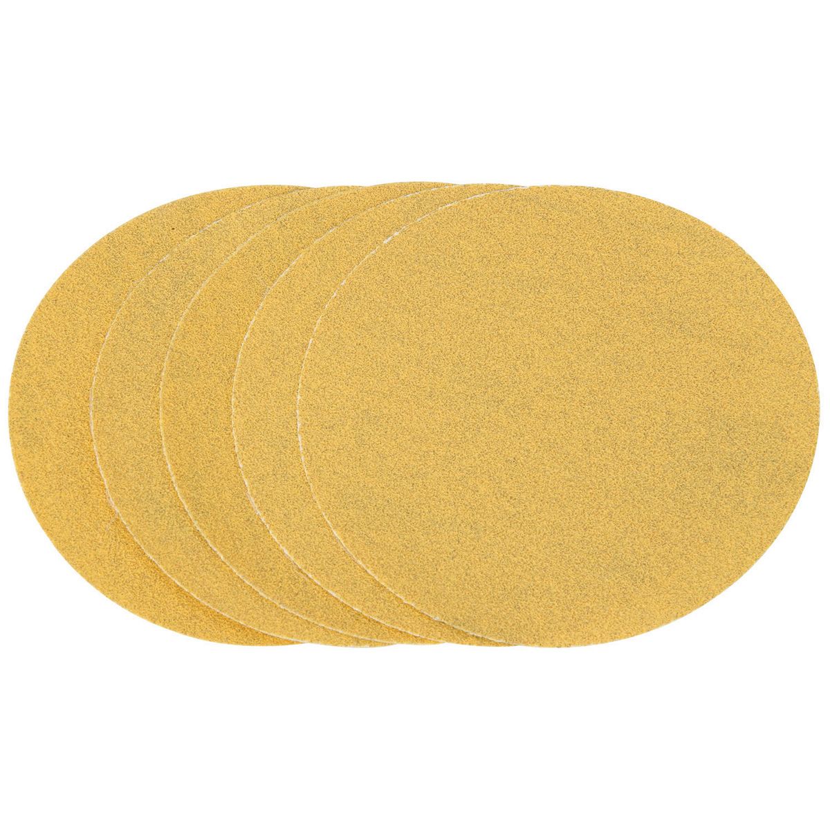 WARRIOR 5 in. 80 Grit PSA Sanding Discs, 5 Pack