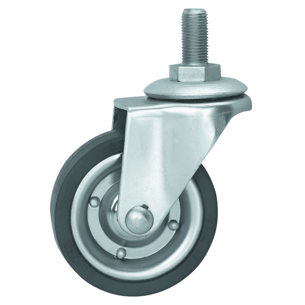 WAXMAN 3" x 3/4" Stem Swivel Caster