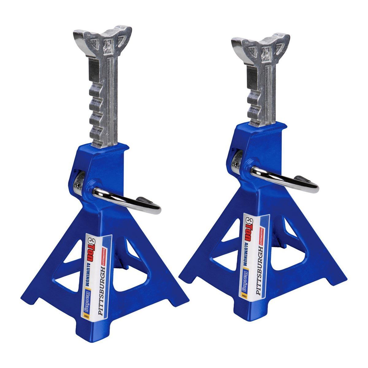 PITTSBURGH AUTOMOTIVE Aluminum Jack Stands - 3 Ton