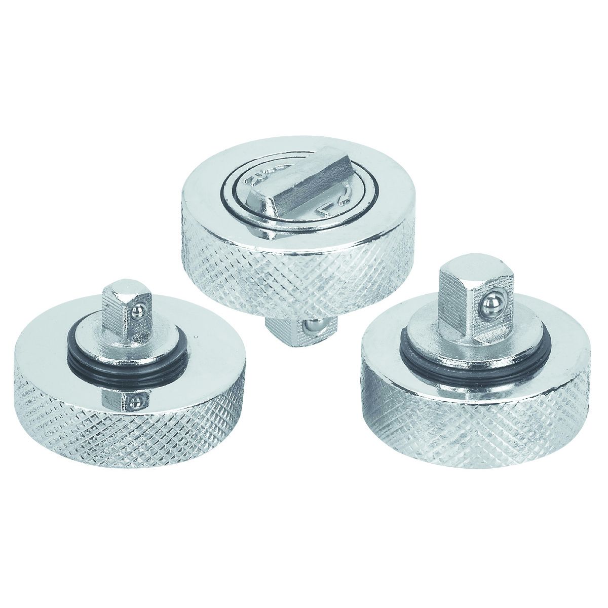 PITTSBURGH PRO 3 Piece Thumbwheel Ratchet Set