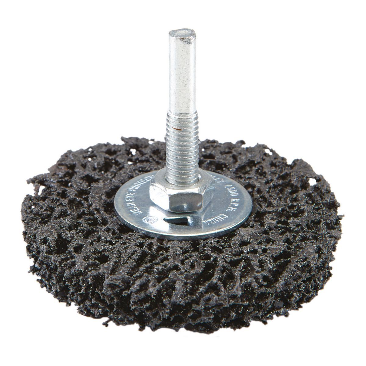 WARRIOR 3 in. Shaft Mounted Polycarbide Abrasive Wheel