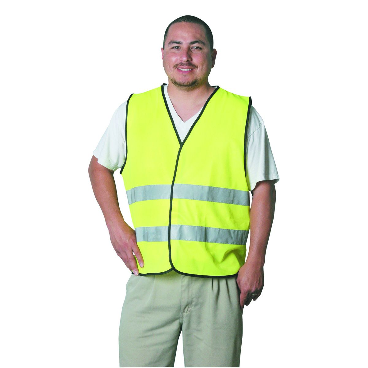 WESTERN SAFETY Reflective Safety Vest - Large