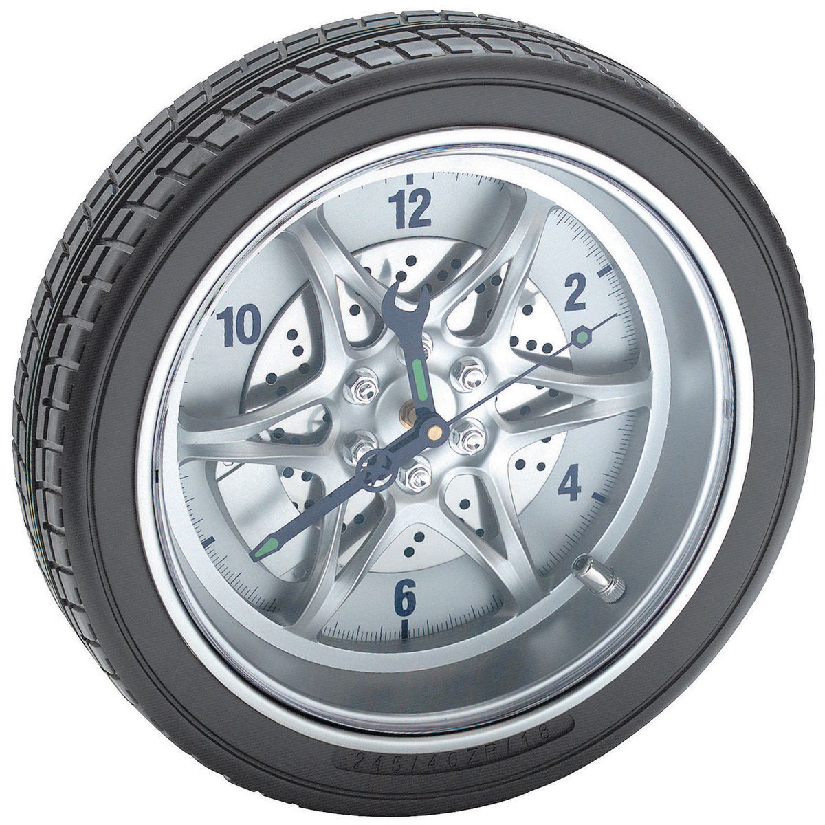 MAPLE'S Tire Rim Gear Clock