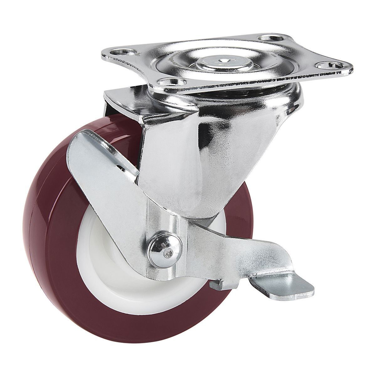 FAIRBANKS 3" Polyurethane Swivel Caster with Lock