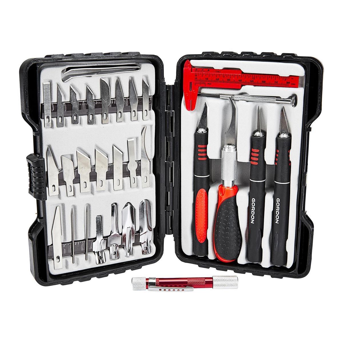 GORDON Deluxe Hobby Knife Set, 39 Piece