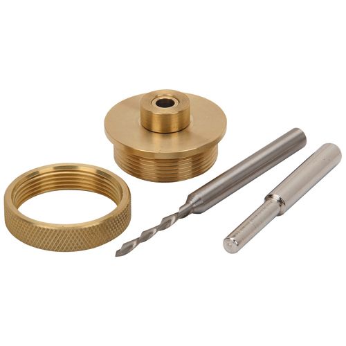 Whiteside Solid Brass Router Inlay Kit with Bit, 4 Piece